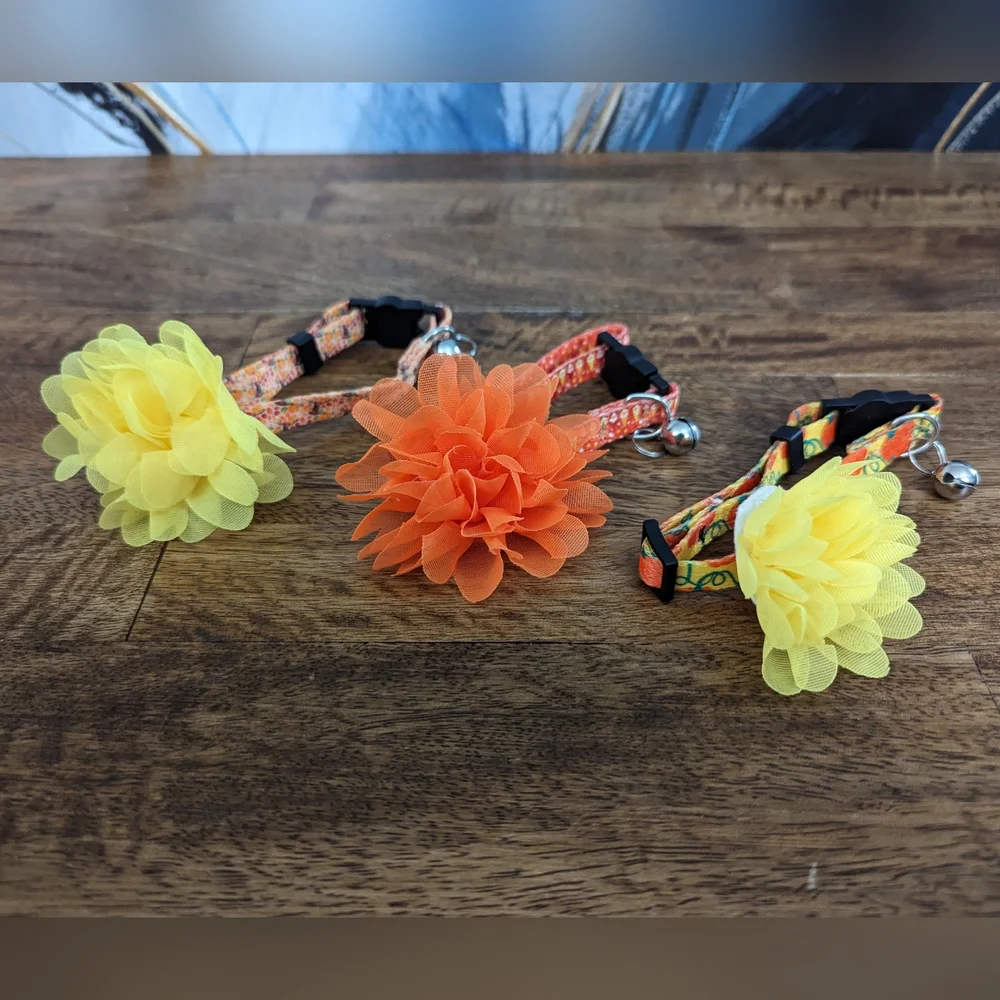 *NWOT* Fall Kitten/Cat Collar Bundle